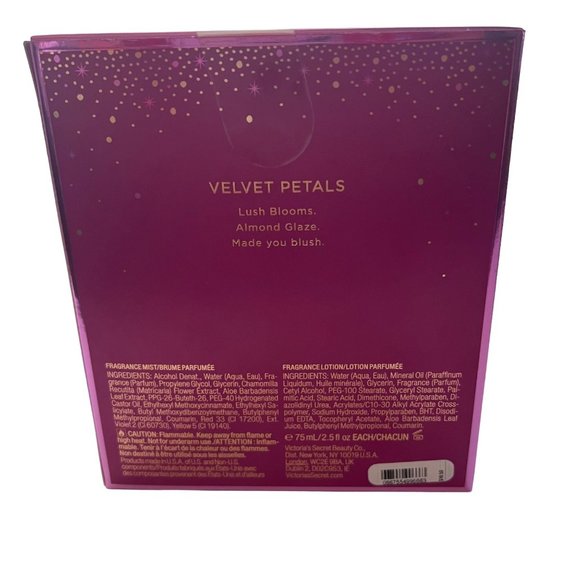 Victoria's Secret Velvet Petals Holiday Gift Set | Sealed 75 ml / 2.5 fl oz each - Picture 9 of 9